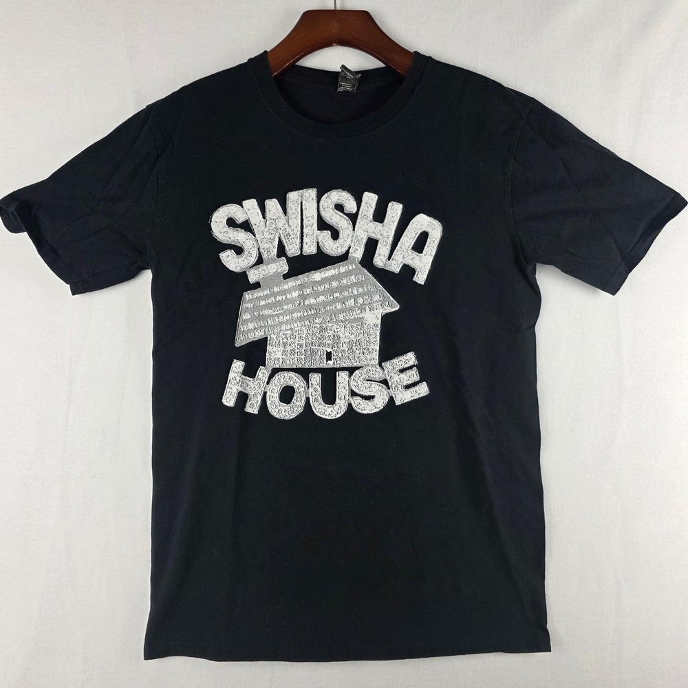 Swishahouse Graphic T Shirt Mens Small Black Houston Rap Record Label Logo Tee
